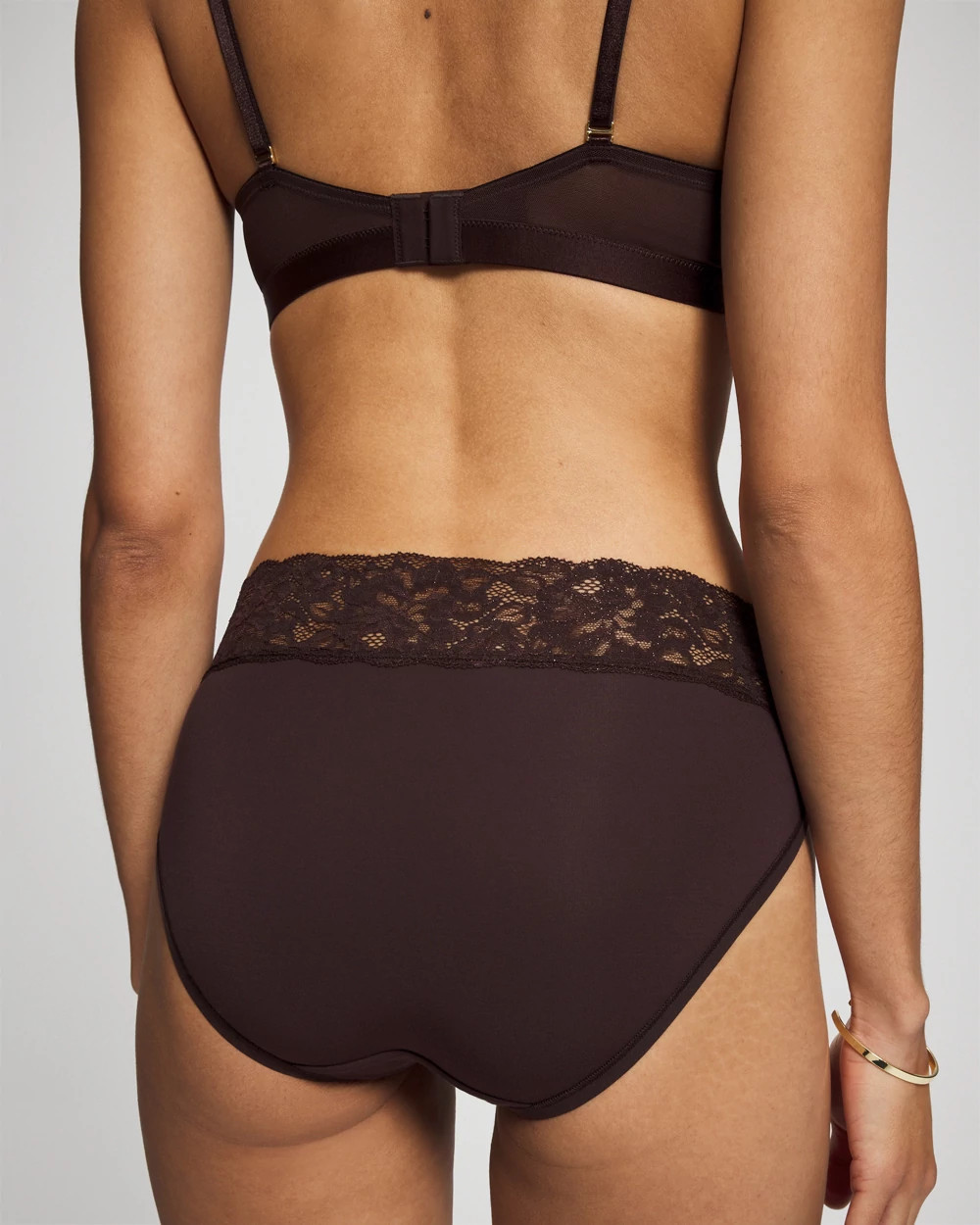 High-Leg Brief Panty with Super Soft Signature Lace