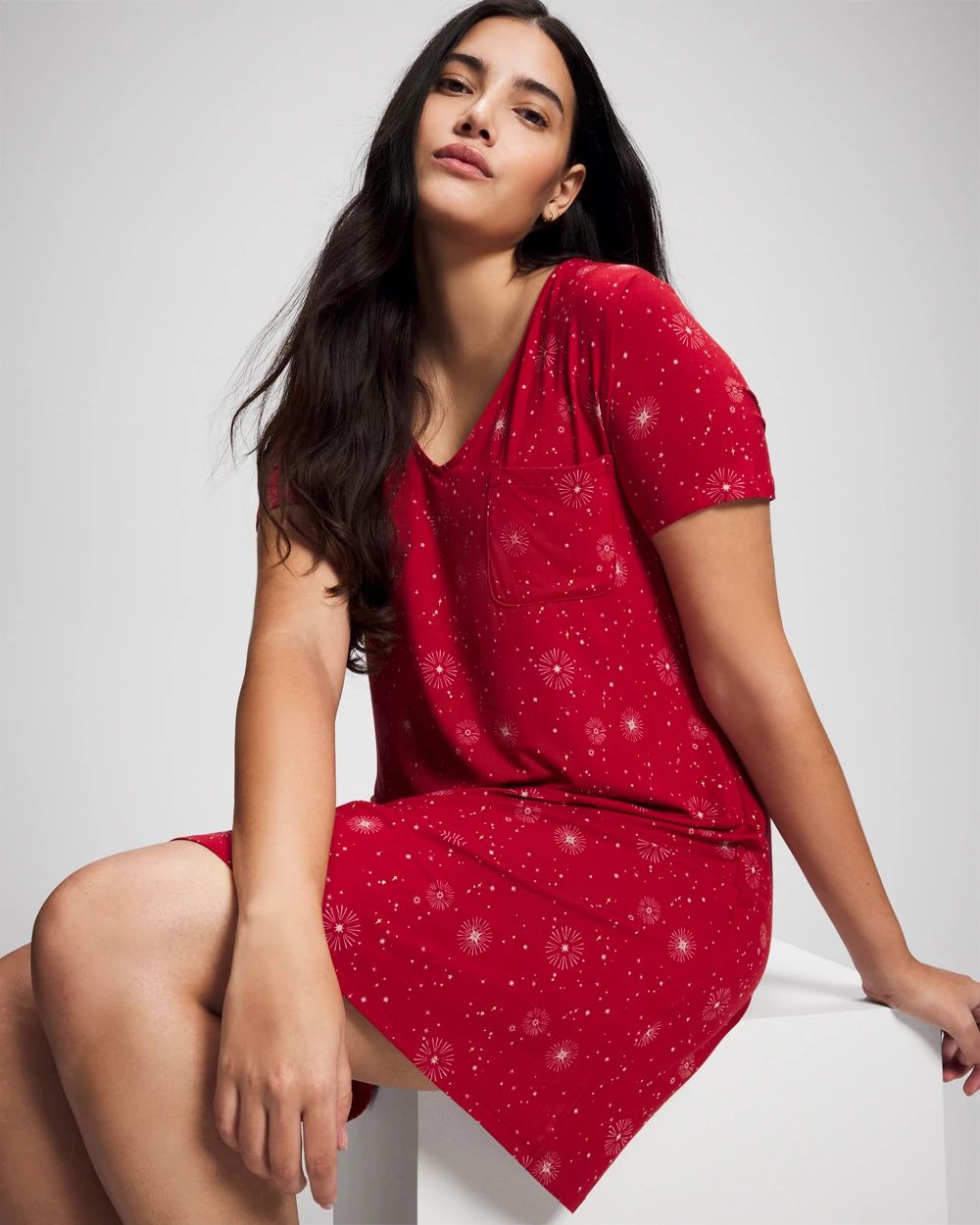 Cool Nights Short Sleeve Sleepshirt