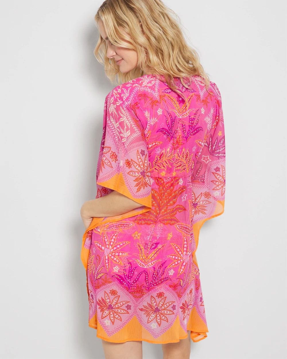 Bleu Rod Desert Bloom Caftan