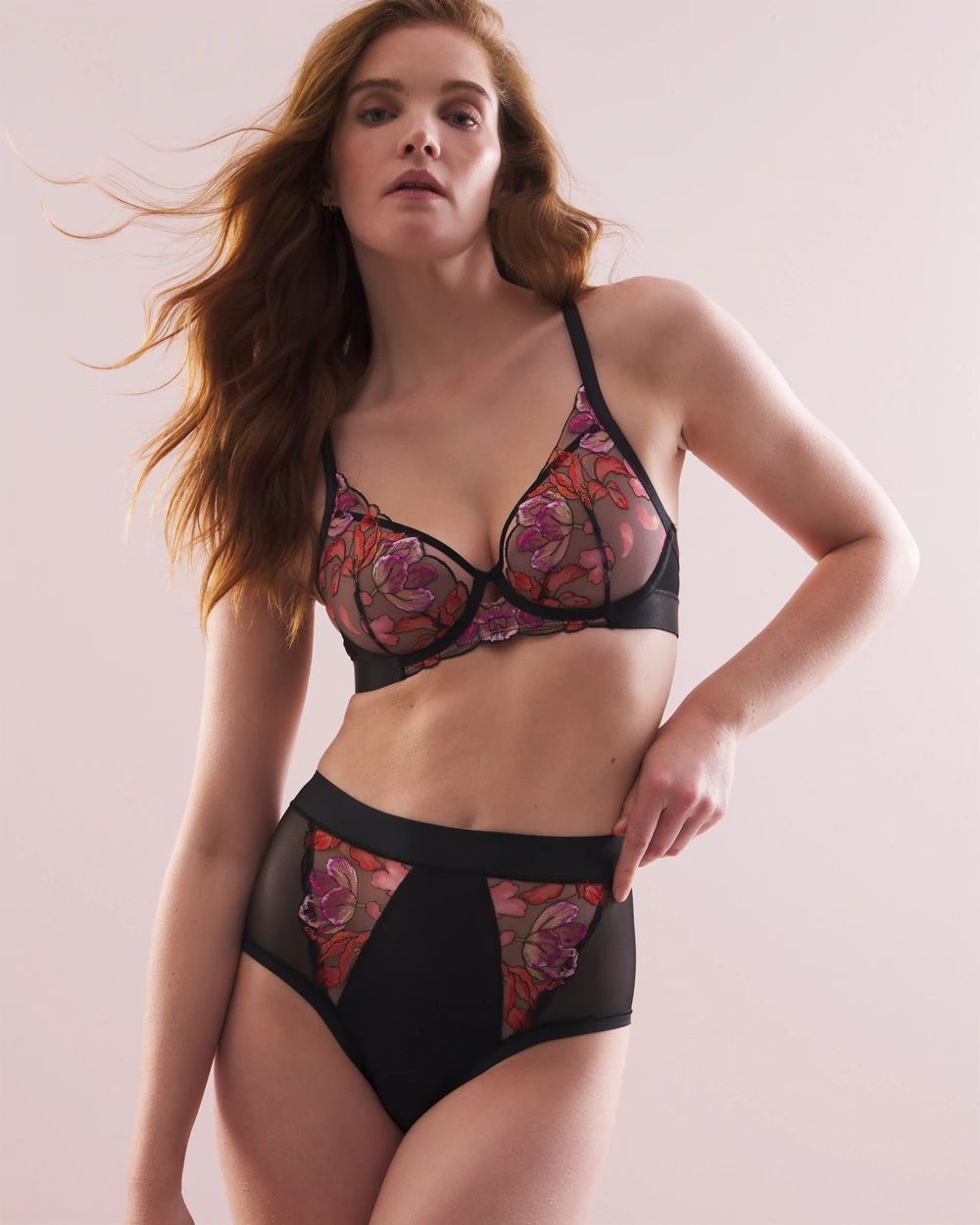 Soma's Sexiest High-Waist Cheeky Brief Panty with Embroidery