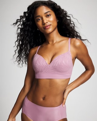 Wireless Bra with Lace click to view larger image.