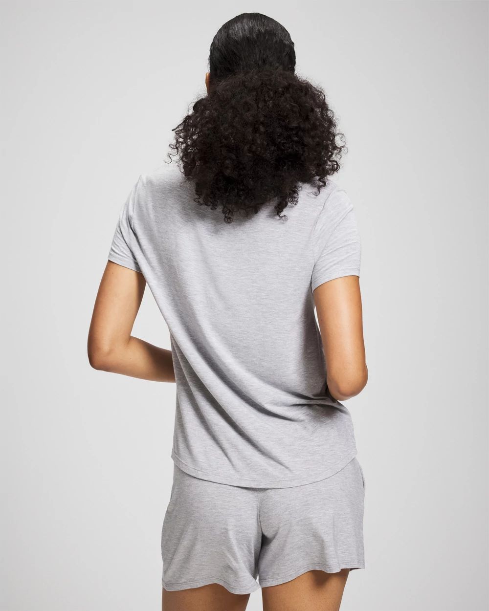 Short Sleeve Pajama Tee click to view larger image.