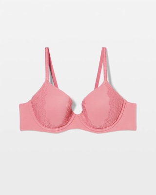 Enchanting Lace Trim Bra click to view larger image.