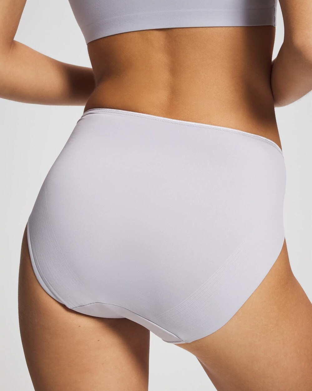 High-Leg Brief Panty with Lace