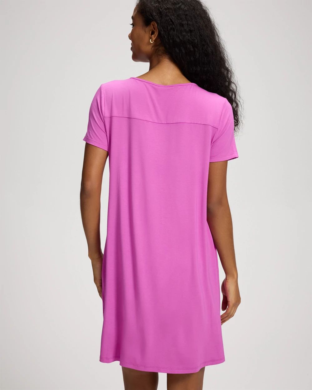 Short Sleeve Sleepshirt click to view larger image.