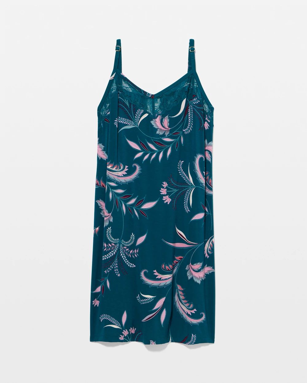 Cool Nights with Lace Chemise click to view larger image.