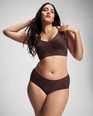 Racerback Bralette with Lace Back click to view larger image.