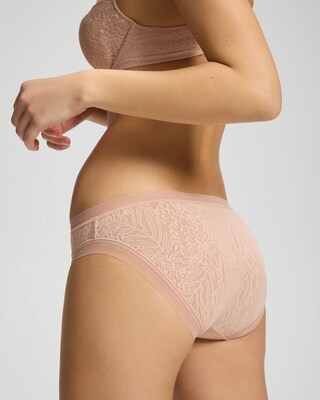 Soma Bikini Panty with Stretch Lace click to view larger image.