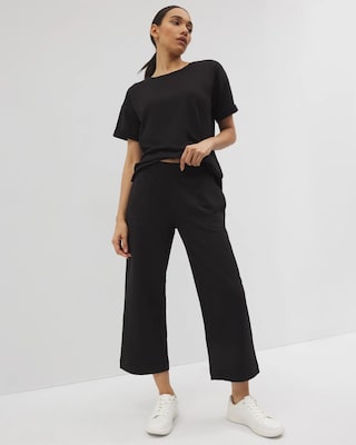 Wide Leg Crop Pant