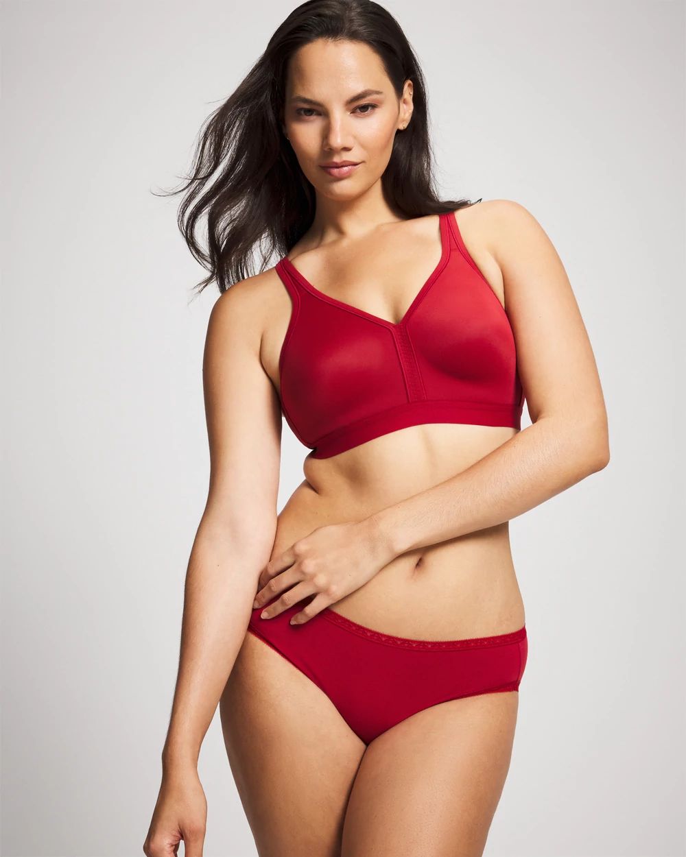 Wireless Unlined Full Coverage Bra