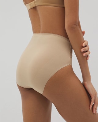 Modern Brief Panty with Lace click to view larger image.