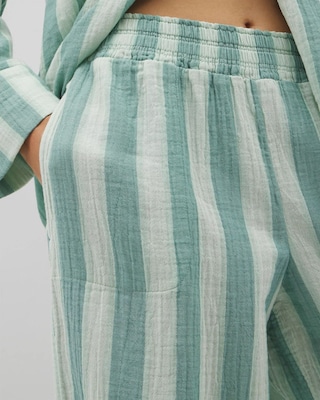 Cotton Gauze Pajama Pant click to view larger image.