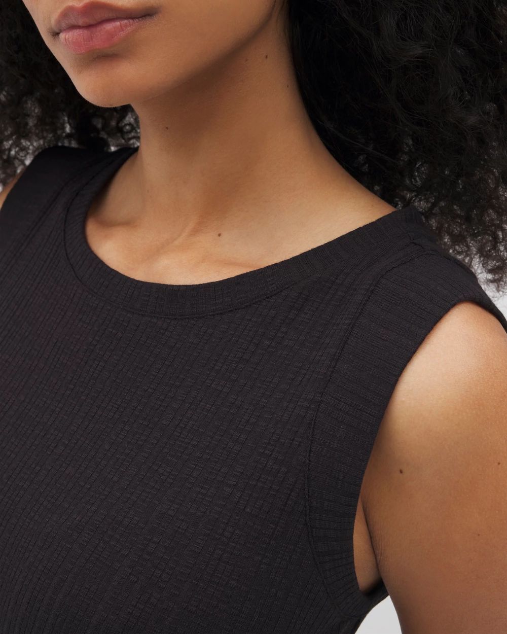 Rib Lounge Short Dress
