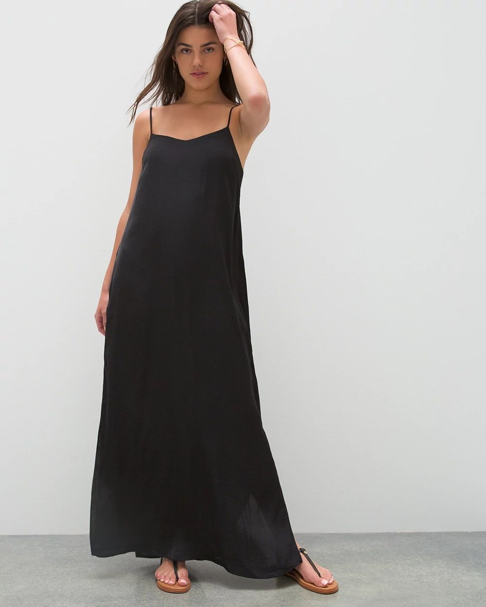Satin Maxi Bra Dress