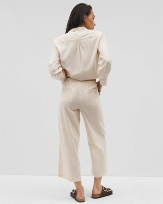 Beach Cotton Crop Pant click to view larger image.