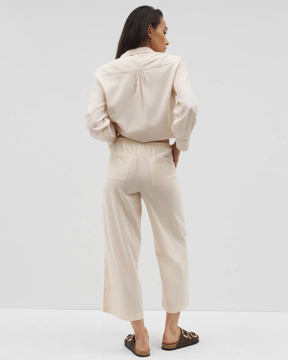 Beach Cotton Crop Pant