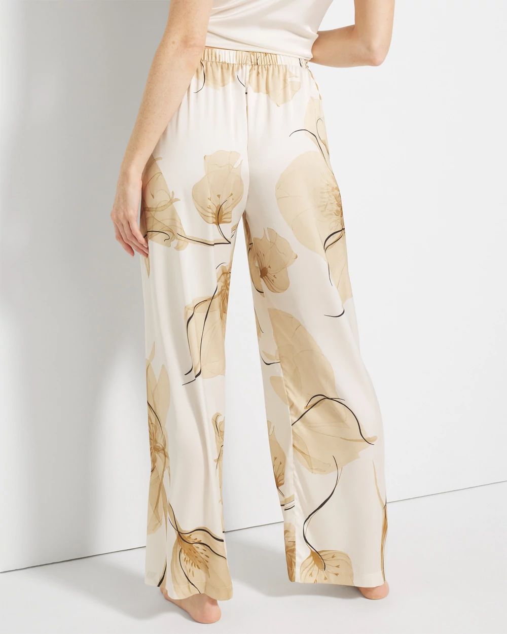 Printed Pajama Pants click to view larger image.