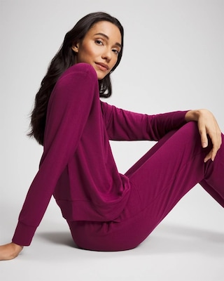 Long-Sleeve Pajama Top click to view larger image.