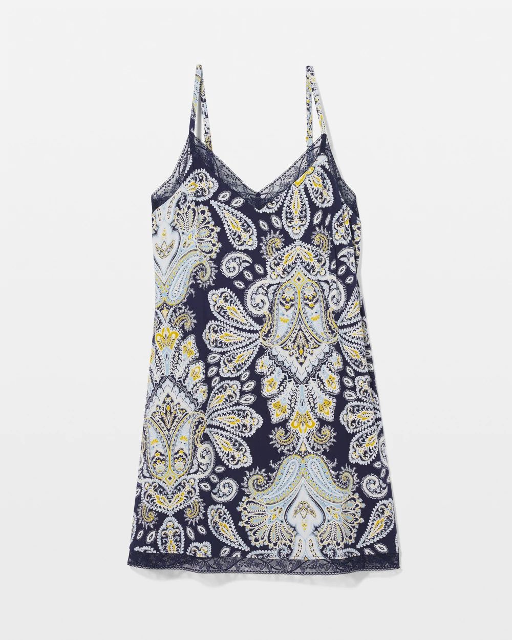 Cool Nights Lace Trim Chemise
