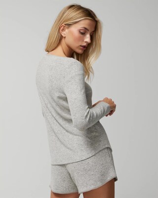 Long-Sleeve Pajama Top