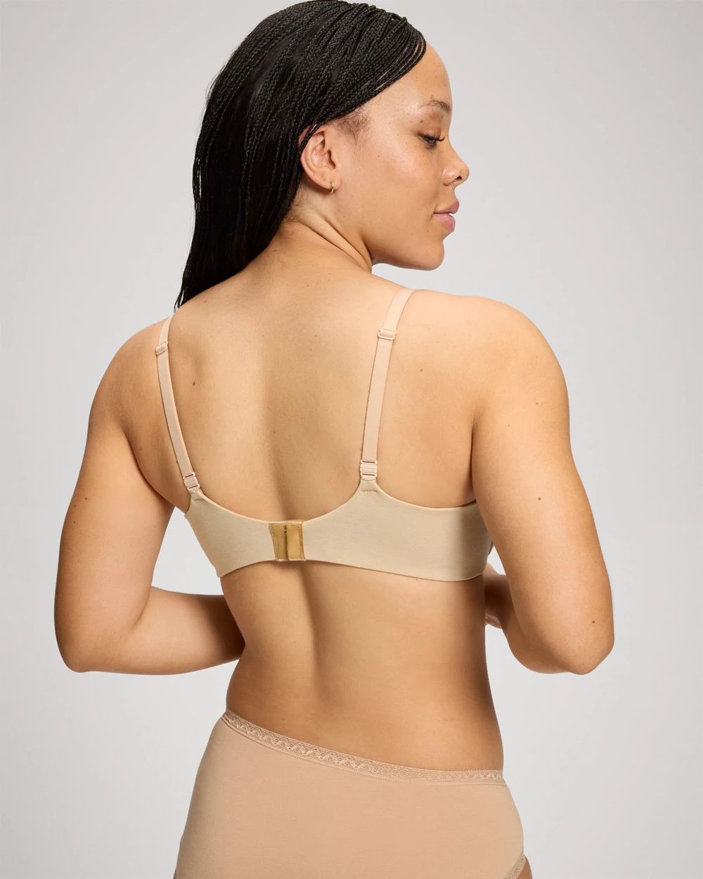 Modern Cotton Perfect Coverage Bra click to view larger image.