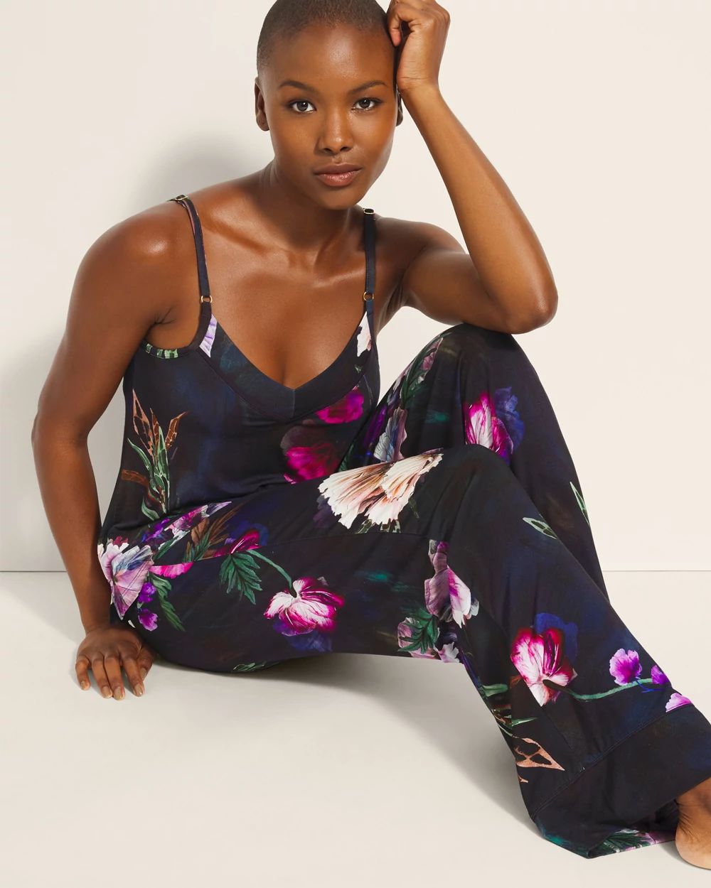 Cool Nights Piped Pajama Cami