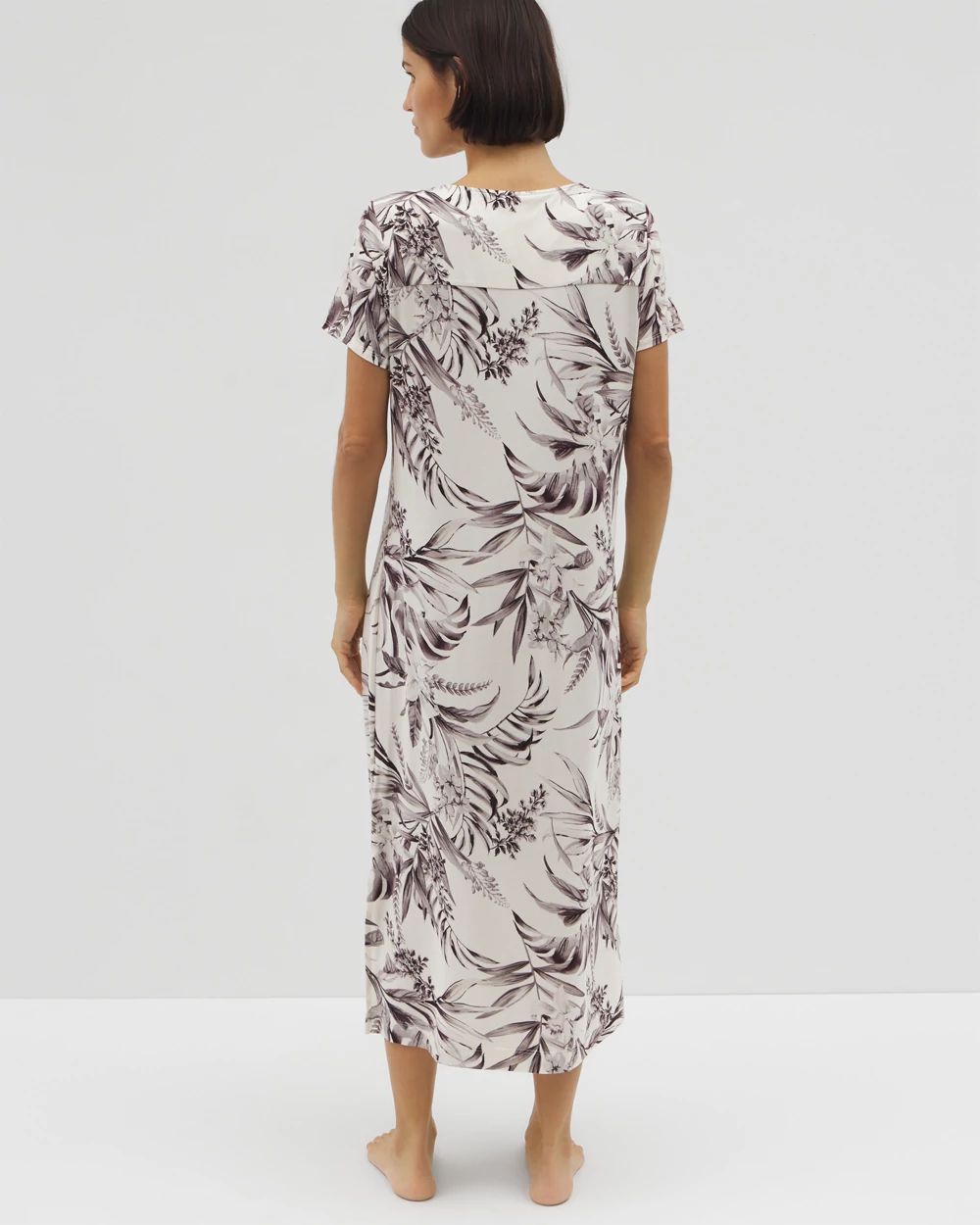Cool Nights Short Sleeve Long Sleepshirt