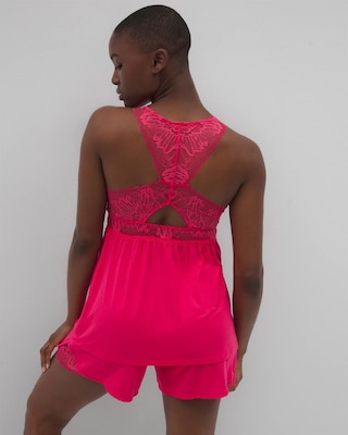Soft Support Lace Pajama Cami click to view larger image.