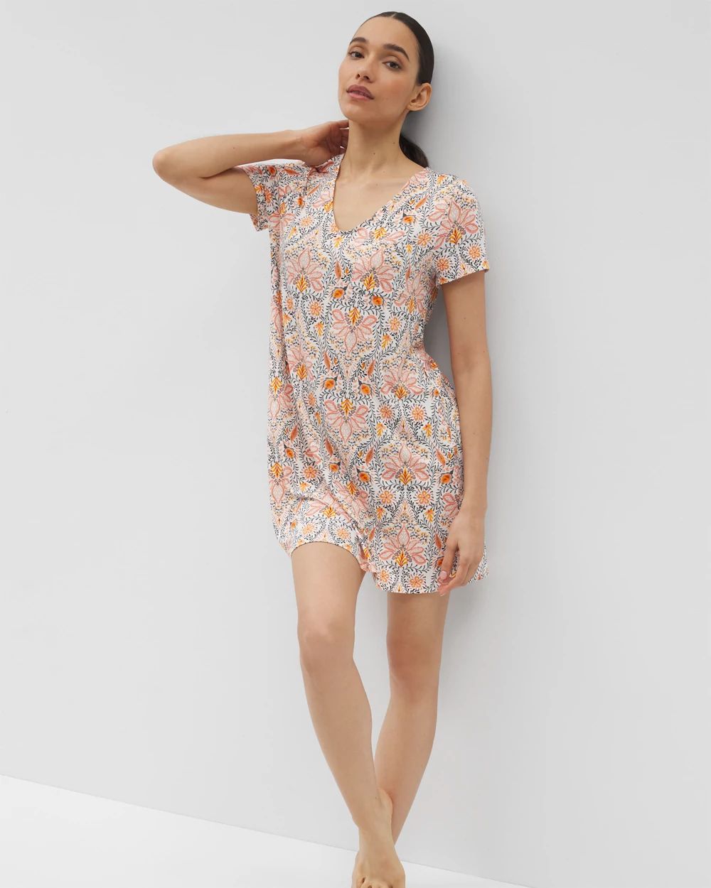 Cool Nights Short Sleeve Sleepshirt