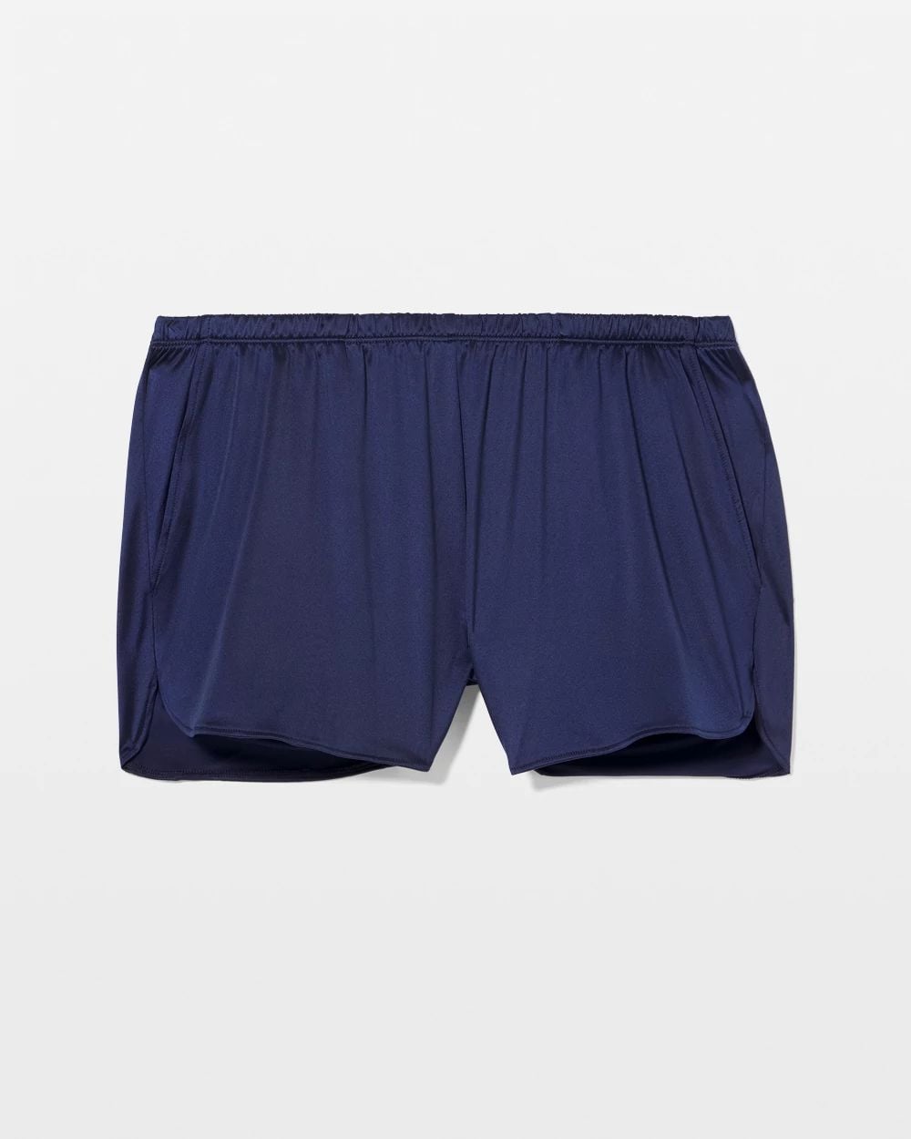 Stretch Luster Knit Pajama Shorts