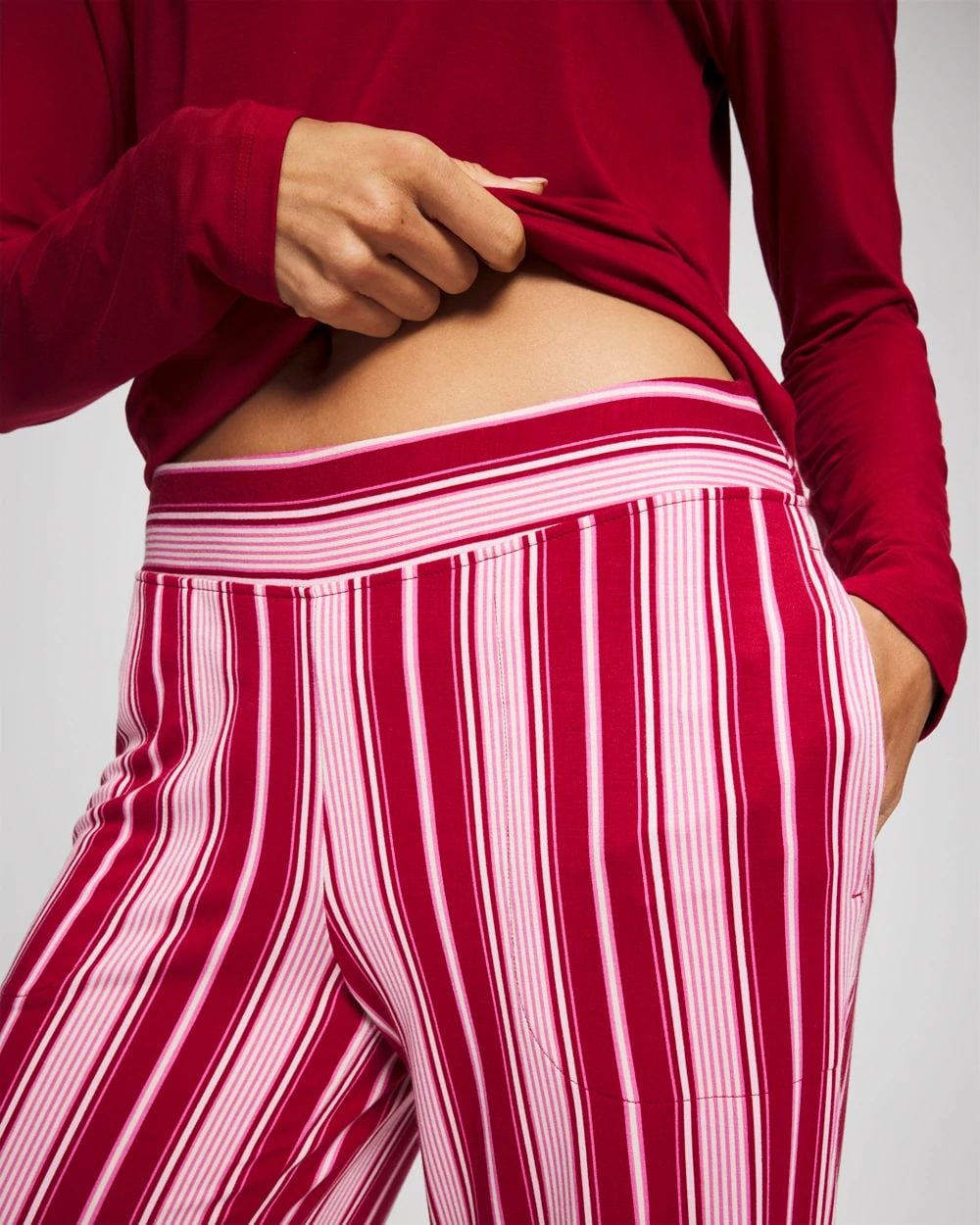 Cool Nights Packaged Long-Sleeve Pant Pajama Set