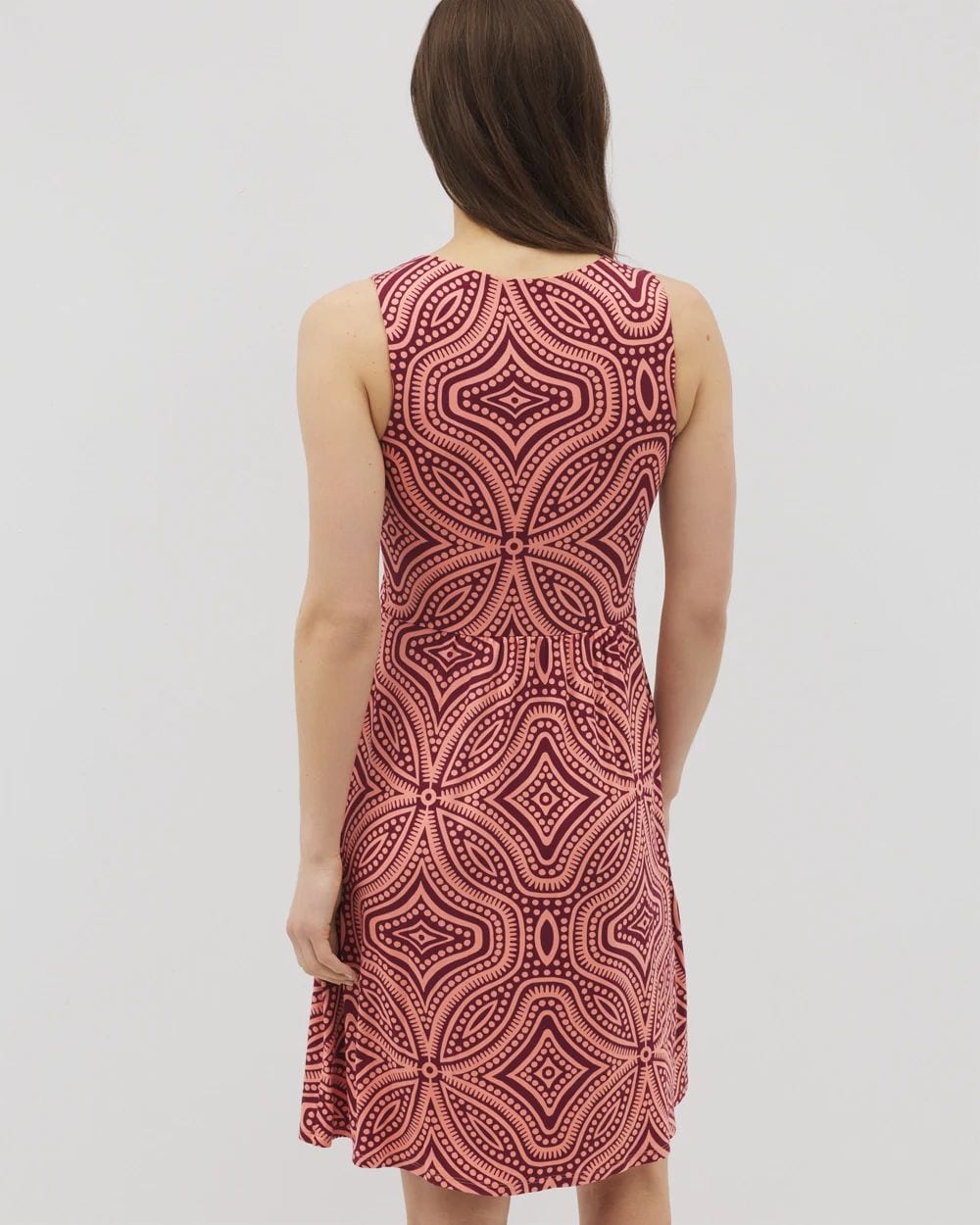 Soft Jersey V-Neck Short Bra Dress