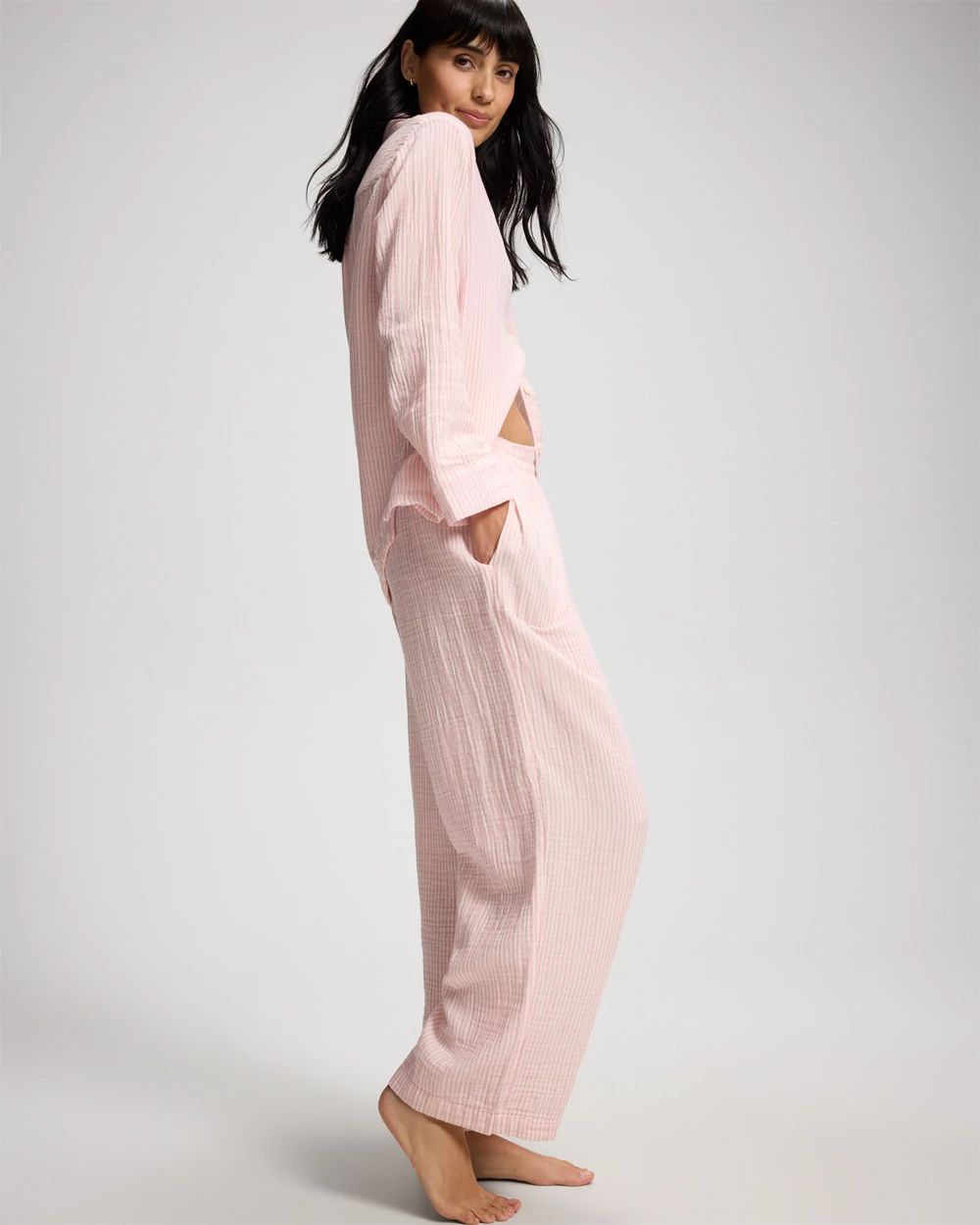Cotton Gauze Pajama Pant