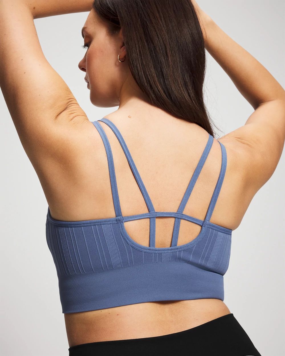 Seamless Bra With Strappy Back