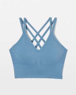 Longline Bra with Strappy Back click to view larger image.