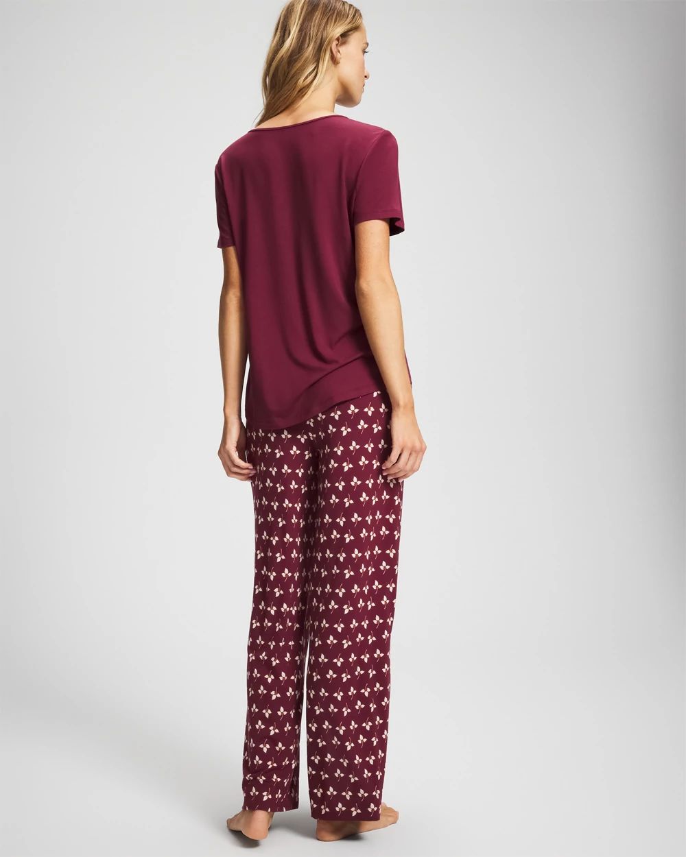 Cool Nights Short Sleeve + Pant Pajama Set