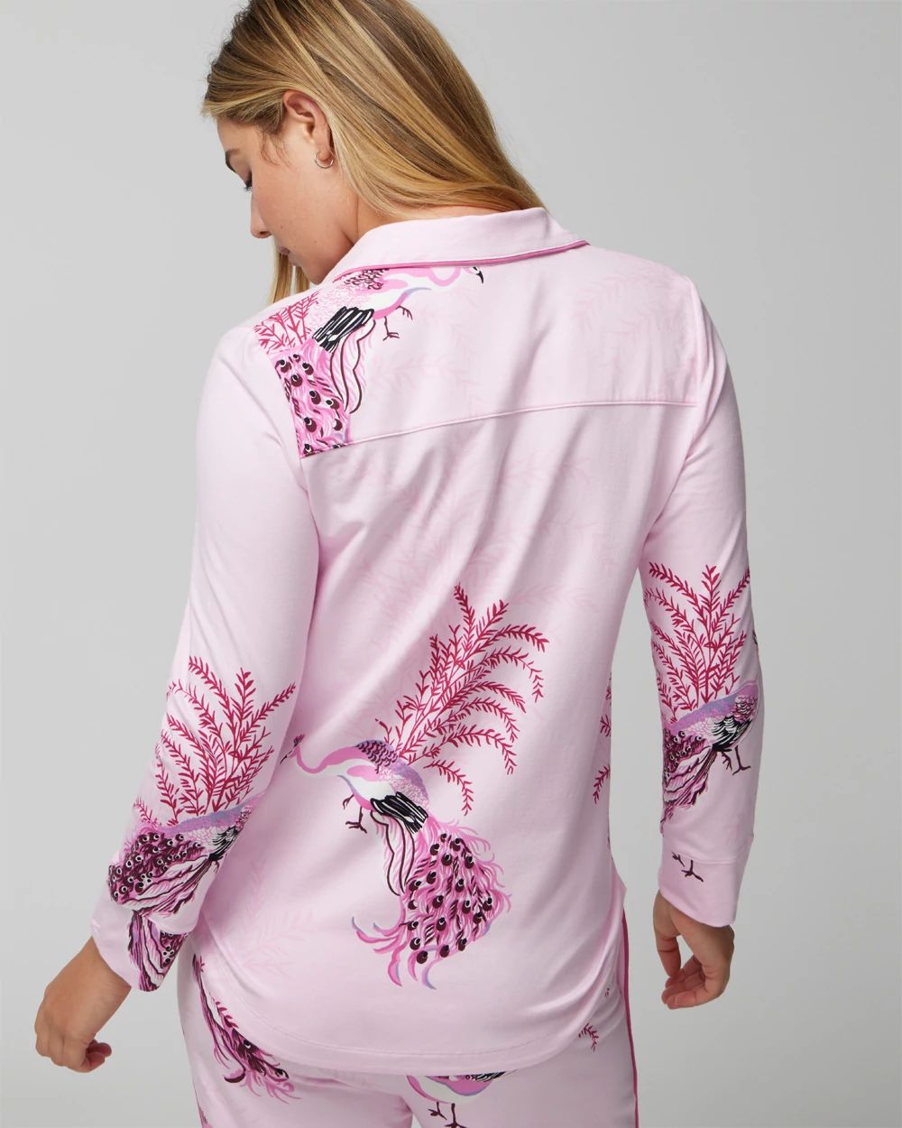 Long-Sleeve Pajama Top click to view larger image.