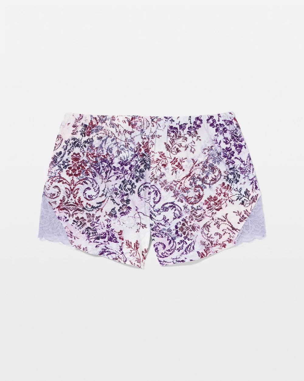 Cool Nights Lace Trim Pajama Short