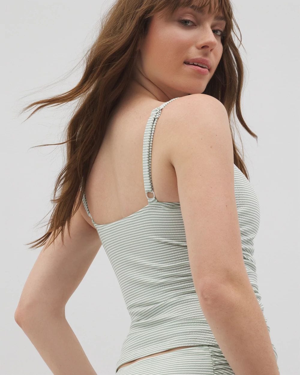 V-Wire Tankini Top click to view larger image.