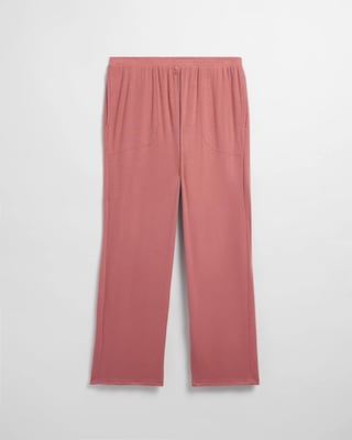 Cropped Pajama Pants click to view larger image.