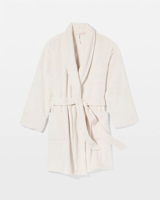 Plush Short Robe click to view larger image.