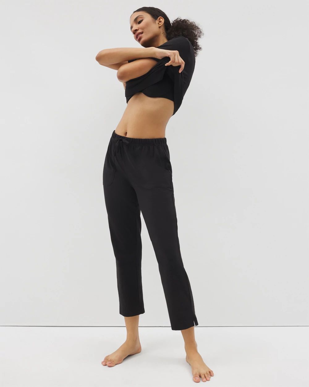 Most Loved Cotton Crop Pajama Pants