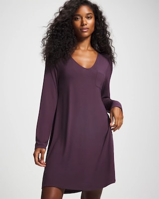 Long-Sleeve Sleepshirt