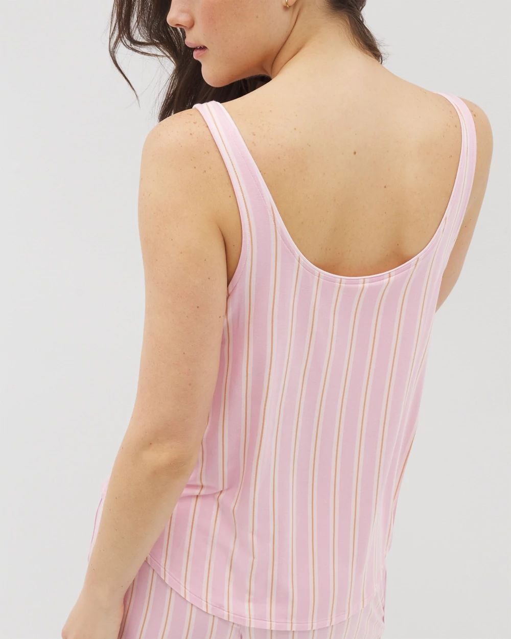 Cool Nights Pajama Tank With Piping
