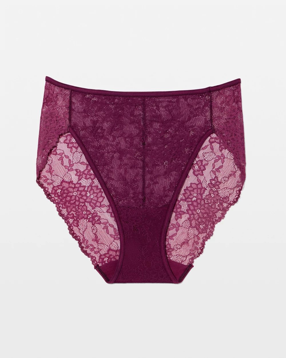 Allover Lace High-Leg Panty click to view larger image.
