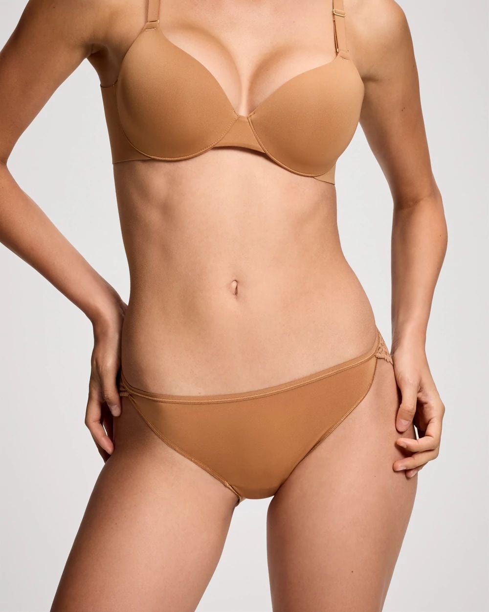 Lace Back Bikini Panty click to view larger image.