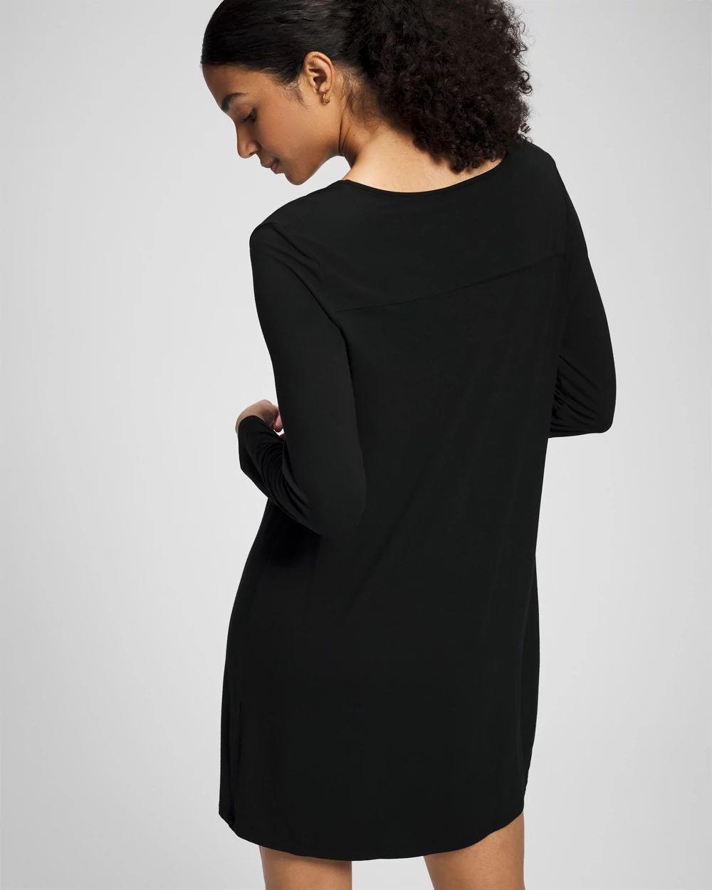 Cool Nights Long-Sleeve Sleepshirt