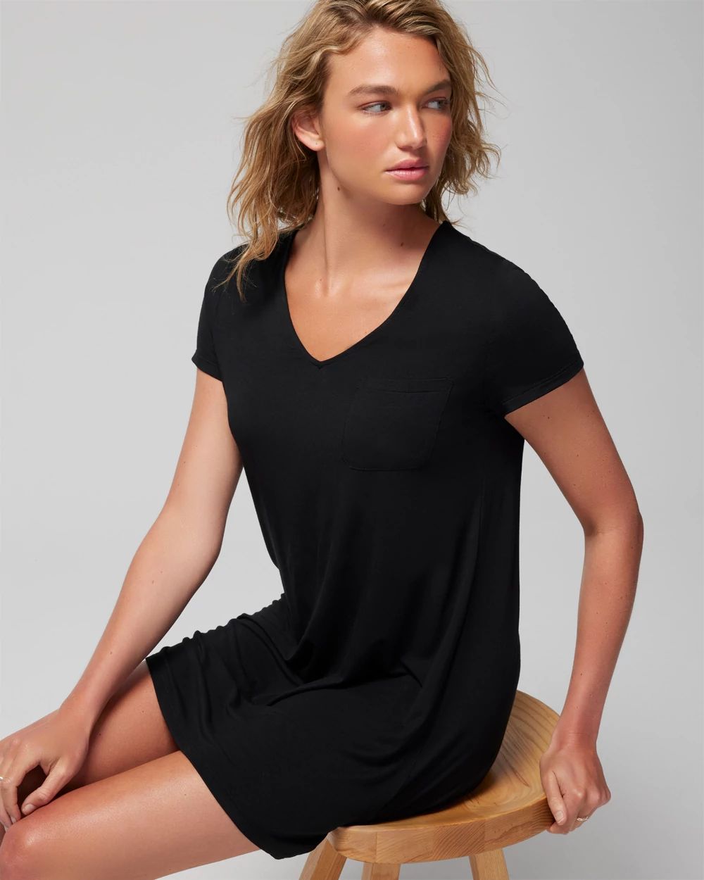 Cool Nights Short-Sleeve Sleepshirt