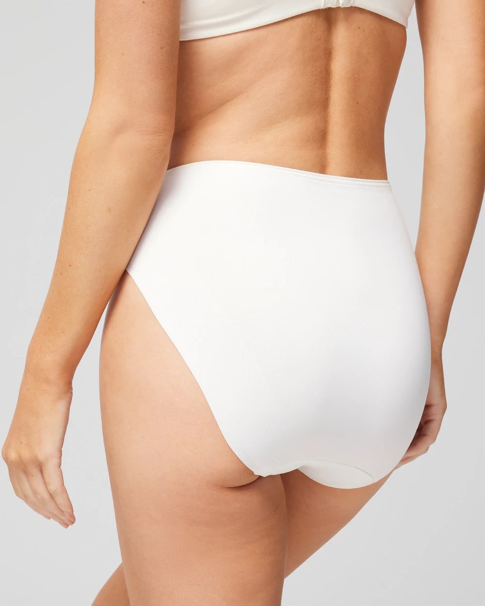 High-Leg Brief Panty with Lace