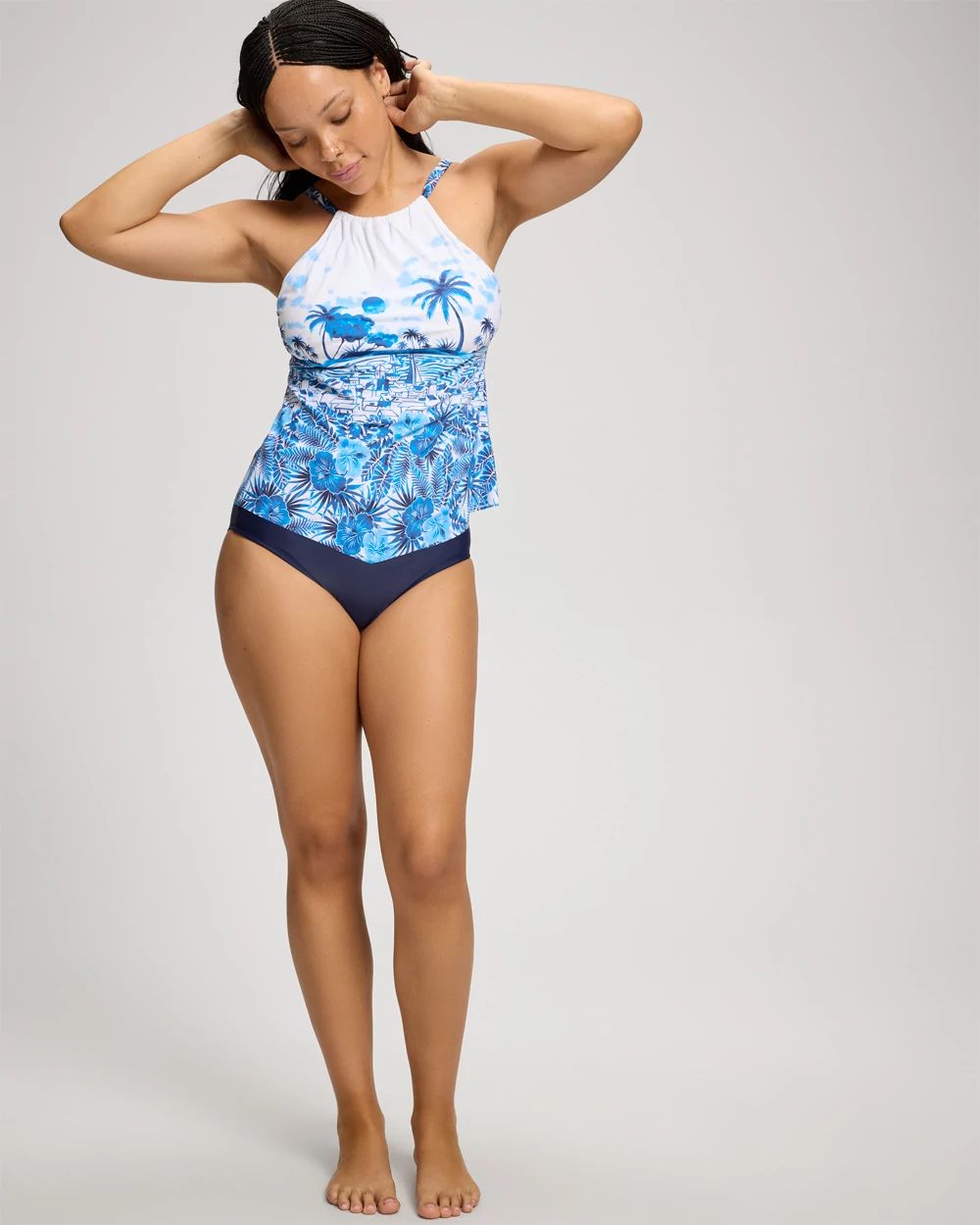 Beyond Control Joie De Vivre Tankini Swim Top